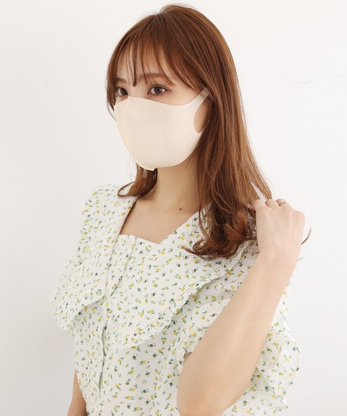 one after another NICE CLAUP(ワンアフターアナザーナイスクラップ)の「血色マスク(マスク・レディース・ベージュ/ピンク/アイボリー/ベビーピンク/コーラル・SMALL/MEDIUM)」の10枚目の写真