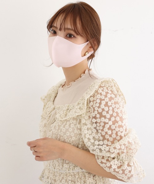 one after another NICE CLAUP(ワンアフターアナザーナイスクラップ)の「血色マスク(マスク・レディース・ベージュ/ピンク/アイボリー/ベビーピンク/コーラル・SMALL/MEDIUM)」の12枚目の写真