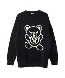 HYSTERIC GLAMOUR | HYSTERIC BEAR編込 プルオーバー(ニット/セーター)