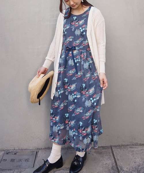 風光るヒバの森ワンピース ワンピース Haupia ハウピア のファッション通販 Zozotown