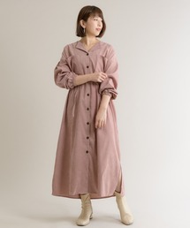 KATHARINE ROSS（キャサリンロス）の「【KATHARINE ROSS】コーデュロイカットソーシャツワンピース（ワンピース・レディース）」