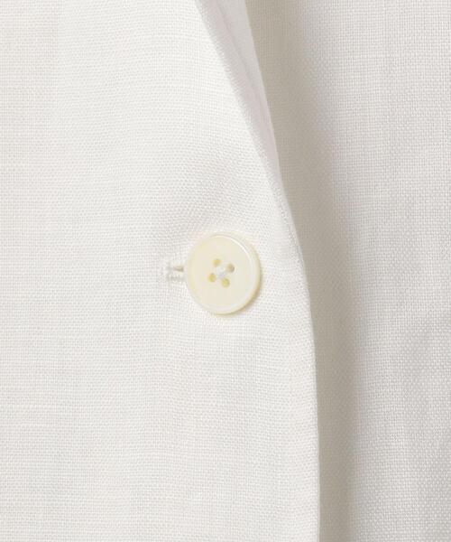 UNITED ARROWS(ユナイテッドアローズ)の「UGCM リネン テーラードジャケット◆(テーラードジャケット・レディース・ホワイト/ネイビー・36/38)」の19枚目の写真