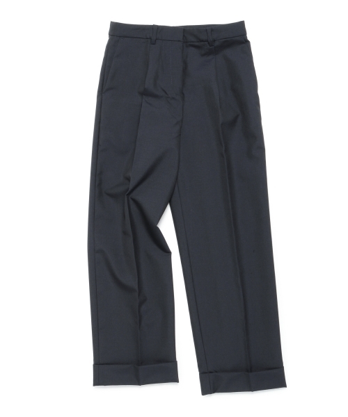 Demi-Luxe BEAMS（デミルクス ビームス）の「Demi-Luxe BEAMS / ウールオックス ワイドパンツ（その他パンツ・レディース・グレー/ネイビー・38/40/36）」の18枚目の写真