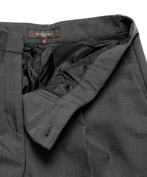 Demi-Luxe BEAMS（デミルクス ビームス）の「Demi-Luxe BEAMS / ウールオックス ワイドパンツ（その他パンツ・レディース・グレー/ネイビー・38/40/36）」の20枚目の写真