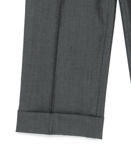 Demi-Luxe BEAMS（デミルクス ビームス）の「Demi-Luxe BEAMS / ウールオックス ワイドパンツ（その他パンツ・レディース・グレー/ネイビー・38/40/36）」の11枚目の写真