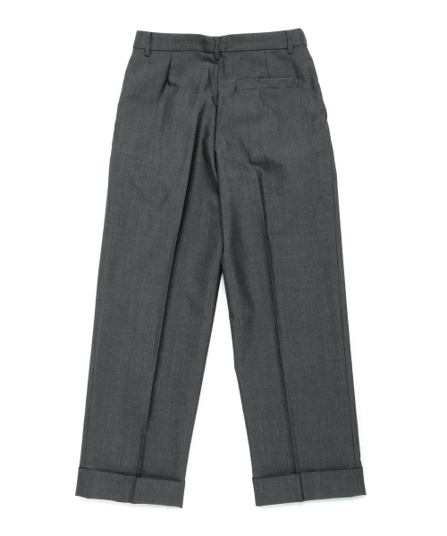 Demi-Luxe BEAMS（デミルクス ビームス）の「Demi-Luxe BEAMS / ウールオックス ワイドパンツ（その他パンツ・レディース・グレー/ネイビー・38/40/36）」の12枚目の写真