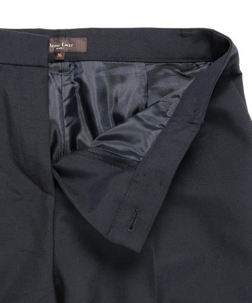 Demi-Luxe BEAMS（デミルクス ビームス）の「Demi-Luxe BEAMS / ウールオックス ワイドパンツ（その他パンツ・レディース・グレー/ネイビー・38/40/36）」の14枚目の写真