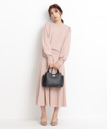 スタイリング自由自在!もちもちニットのセットアップ【WEB限定カラー/S-3L】