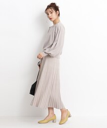 スタイリング自由自在！もちもちニットのセットアップ【WEB限定カラー/S-3L】