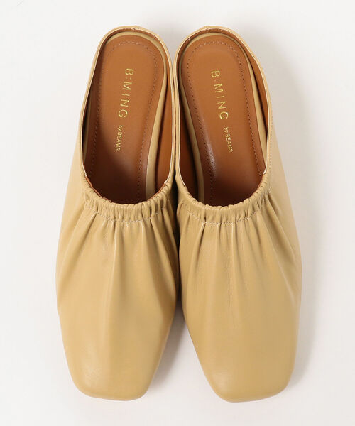 B:MING by BEAMS（ビーミングバイビームス）の「B:MING by BEAMS / ギャザー シューズ（サンダル・レディース・ブラック/ベージュ/その他・22.5cm/23.5cm/24.5cm）」の12枚目の写真