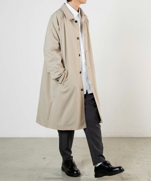 WEGO（ウィゴー）の「WEGO/ブロードスリットビッグシルエットシャツ（シャツ/ブラウス・メンズ・ホワイト/ブラウン・MEDIUM/LARGE）」の5枚目の写真