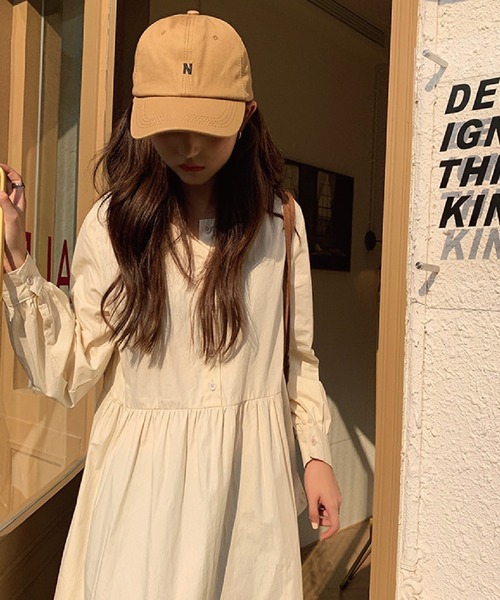 ボリューム袖bigシルエットシャツワンピース ワンピース Zozotown限定 ワンピース Mejane ミージェーン のファッション