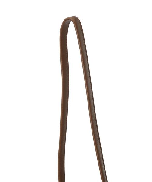 earth music&ecology（アースミュージックアンドエコロジー）の「ミニ巾着ショルダバッグ ＊（トートバッグ・レディース・ベージュ/ネイビー/クリーム・FREE）」の19枚目の写真