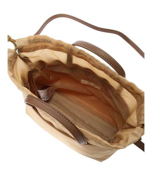 earth music&ecology（アースミュージックアンドエコロジー）の「ミニ巾着ショルダバッグ ＊（トートバッグ・レディース・ベージュ/ネイビー/クリーム・FREE）」の21枚目の写真