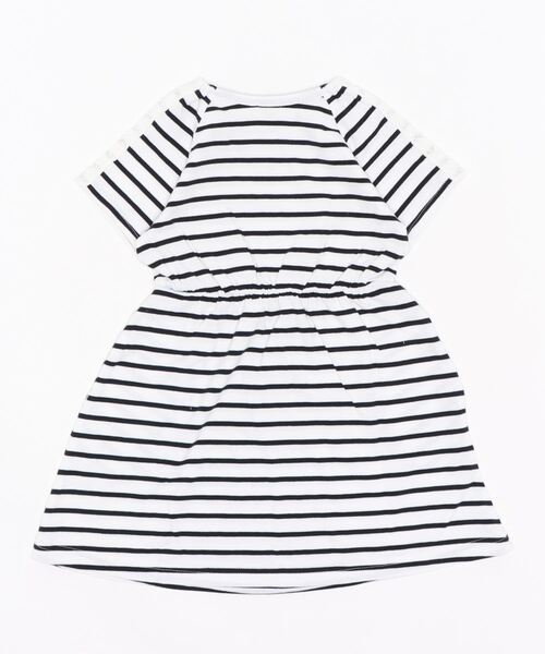 RAGMART（ラグマート）の「半袖ワンピース ボーダー ドット ヨット（ワンピース・キッズ・ブルー/ドット/ブラック×ホワイト・100cm/120cm/110cm/130cm）」の4枚目の写真