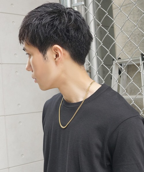 SBG(エスビー)の「SBG 金属アレルギー対応 メンズ ステンレス喜平チェーンネックレス(ネックレス・メンズ・ゴールド/シルバー/ブラック・A/C/D/H/B/G/F/I/E/J/T/P/R/K/O/U/Q/N)」の20枚目の写真