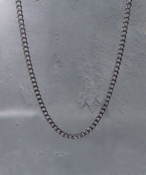 SBG(エスビー)の「SBG 金属アレルギー対応 メンズ ステンレス喜平チェーンネックレス(ネックレス・メンズ・ゴールド/シルバー/ブラック・A/C/D/H/B/G/F/I/E/J/T/P/R/K/O/U/Q/N)」の9枚目の写真