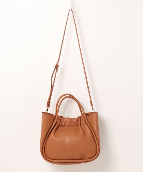 INTERPLANET（インタープラネット）の「軽量合皮２ＷＡＹラウンドＢＡＧ（ショルダーバッグ・レディース・ブラック/ブラウン/ベージュ・フリー）」の10枚目の写真