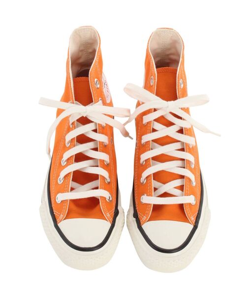 CONVERSE（コンバース）の「CANVAS ALL STAR J HI（スニーカー・レディース・アイボリー/オレンジ/ブラック・23.5/24.5/22.5）」の8枚目の写真
