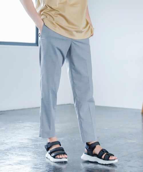 GLOBAL WORK(グローバルワーク)の「URBAN SLACKS AIR/935397(その他パンツ・メンズ・ライトグレー/ブラック/ネイビー/ベージュ/グレー/ダークブラウン/ダークグレー・SMALL/MEDIUM/LARGE/X-LARGE)」の3枚目の写真