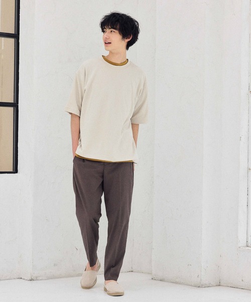 GLOBAL WORK(グローバルワーク)の「URBAN SLACKS AIR/935397(その他パンツ・メンズ・ライトグレー/ブラック/ネイビー/ベージュ/グレー/ダークブラウン/ダークグレー・SMALL/MEDIUM/LARGE/X-LARGE)」の16枚目の写真