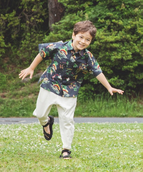 BRANSHES（ブランシェス）の「半袖ポケットシャツ（シャツ/ブラウス・キッズ・チャコールグレー/ベージュ・120cm/130cm/140cm/150cm/110cm/90cm/100cm）」の15枚目の写真