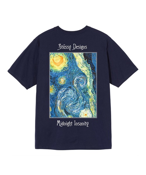 B448-77 stussy Tシャツ カットソー ネイビー レディース M 9024h200004-2.jpg