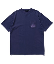 XLARGE�i�G�N�X�g�����[�W�j�́uEMBROIDERY SLANTED OG S/S POCKET TEE�iT�V���c/�J�b�g�\�[�j�v