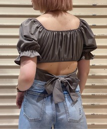 one way | 【oneway Jeans】バックリボンTOPS(シャツ/ブラウス)