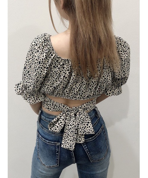 one way（ワンウェイ）の「【oneway Jeans】バックリボンTOPS（シャツ/ブラウス・レディース・ブラック/ブラック系その他/ブラック系その他2/ライトオレンジ系/ホワイト/ホワイト系その他/オレンジ・FREE）」の22枚目の写真