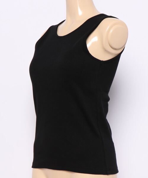 SPINNS（スピンズ）の「カラータンクトップ（タンクトップ・レディース・グリーン/アイボリー/オレンジ/ブルー/ブラック・ONESIZE）」の12枚目の写真