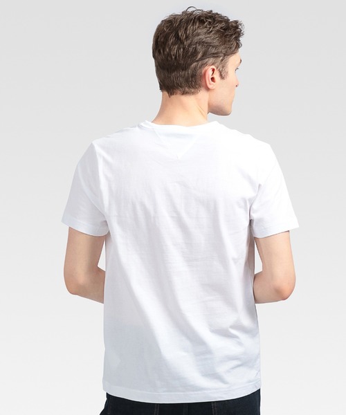 TOMMY HILFIGER（トミーヒルフィガー）の「サークルロゴＴシャツ（Tシャツ/カットソー・メンズ・ブラック/ホワイト・LARGE/MEDIUM/SMALL/X-LARGE）」の8枚目の写真