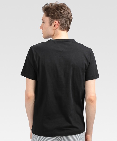 TOMMY HILFIGER（トミーヒルフィガー）の「サークルロゴＴシャツ（Tシャツ/カットソー・メンズ・ブラック/ホワイト・LARGE/MEDIUM/SMALL/X-LARGE）」の5枚目の写真