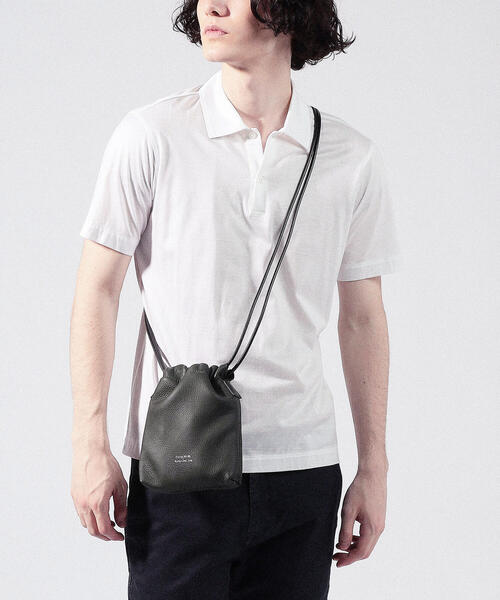 TOMORROWLAND （トゥモローランド）の「【別注】Daniel&Bob×TOMORROWLAND ポーチショルダーバッグ（ショルダーバッグ・メンズ・ホワイト/ベージュ/ネイビー/ブラウン/カーキ/イエロー/オレンジ/ブルー/バーガンディー・FREE）」の17枚目の写真