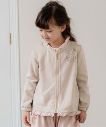 Catherine Cottage（キャサリンコテージ）の「リボンポイントのスウィートフリルブルゾン（ブルゾン・キッズ）」