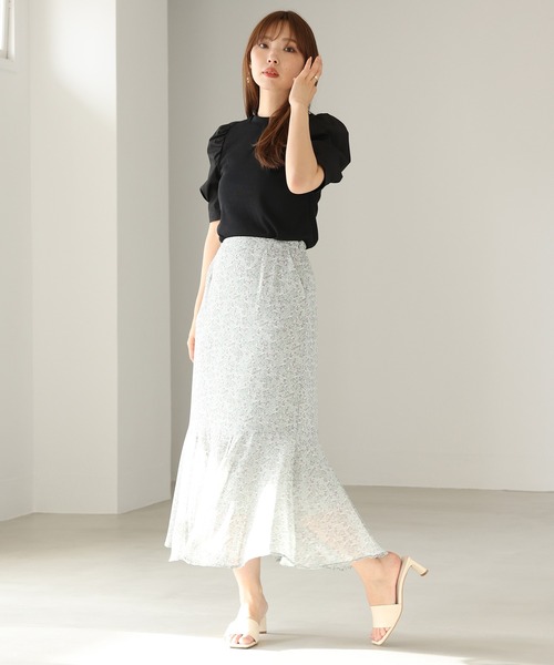 one after another NICE CLAUP（ワンアフターアナザーナイスクラップ）の「【WEB限定】スクエアトゥミュール（サンダル・レディース・ブラック/アイボリー・SMALL/MEDIUM/LARGE）」の11枚目の写真