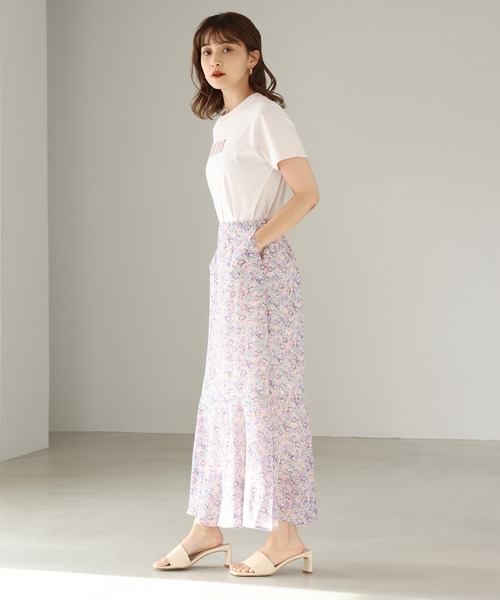 one after another NICE CLAUP（ワンアフターアナザーナイスクラップ）の「【WEB限定】スクエアトゥミュール（サンダル・レディース・ブラック/アイボリー・SMALL/MEDIUM/LARGE）」の13枚目の写真