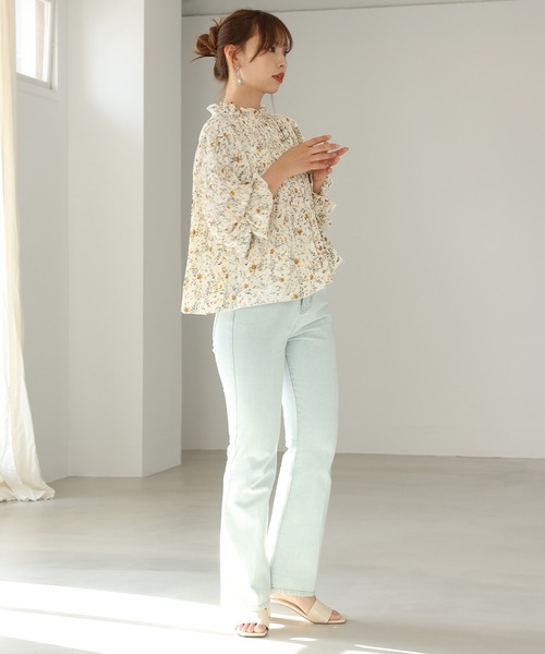 one after another NICE CLAUP（ワンアフターアナザーナイスクラップ）の「【WEB限定】スクエアトゥミュール（サンダル・レディース・ブラック/アイボリー・SMALL/MEDIUM/LARGE）」の18枚目の写真