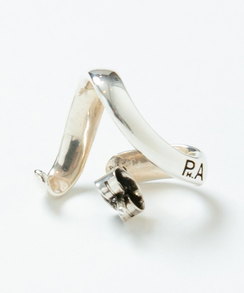 PHILIPPE AUDIBERT（フィリップ オーディベール）の「【PHILIPPE AUDIBERT(フィリップ オーディベール)】ROMY EARRING（ピアス（片耳用）・レディース・シルバー・2）」の3枚目の写真