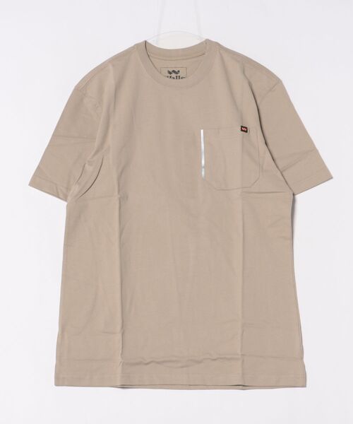 PARKS TOKYO SELECT（パークストウキョウセレクト）の「【WALLS】リラックスフィットポケットTシャツ（UN）（Tシャツ/カットソー・メンズ・レッド/ネイビー/サックスブルー/イエロー/グレー/オレンジ/チャコール/ブラウン系その他・X-LARGE/LARGE/MEDIUM）」の4枚目の写真