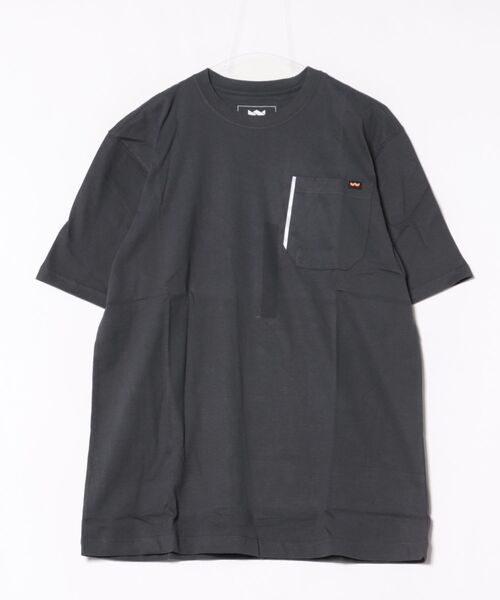 PARKS TOKYO SELECT（パークストウキョウセレクト）の「【WALLS】リラックスフィットポケットTシャツ（UN）（Tシャツ/カットソー・メンズ・レッド/ネイビー/サックスブルー/イエロー/グレー/オレンジ/チャコール/ブラウン系その他・X-LARGE/LARGE/MEDIUM）」の3枚目の写真