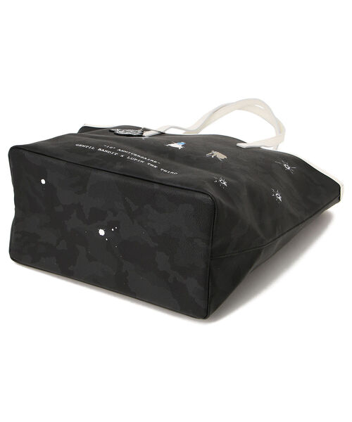 GENTIL BANDIT（ジャンティバンティ）の「GENTIL BANDIT 10周年限定トートバッグ MM/ルパン三世コラボ（トートバッグ・メンズ・チャコールグレー/ブラック・FREE）」の13枚目の写真