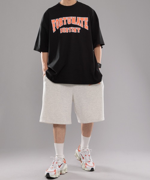 kutir(クティール)の「カレッジロゴ刺繍スウェットハーフパンツ(その他パンツ・メンズ・ダークグリーン/グレー/ダークブルー・SMALL/MEDIUM/LARGE)」の6枚目の写真