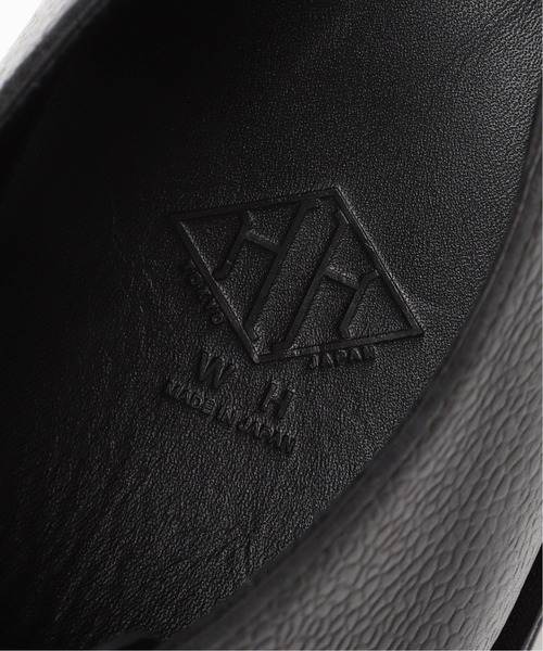 EDIFICE（エディフィス）の「【WH / ダブルエイチ】別注 プレーントゥ シューズ（ドレスシューズ・メンズ・ブラック・7.5/8.5/9/XX-SMALL/7）」の8枚目の写真