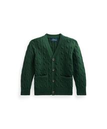 POLO RALPH LAUREN CHILDRENSWEAR（ポロ ラルフ ローレン チルドレンズウェア）の「ケーブルニット コットン Vネック カーディガン（カーディガン/ボレロ・キッズ）」