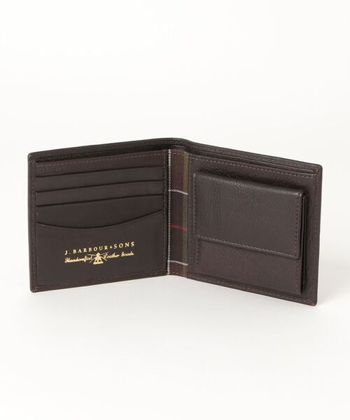 Barbour（バブアー）の「LEATHER BILLFOLD COIN WALLET（財布）」 - WEAR