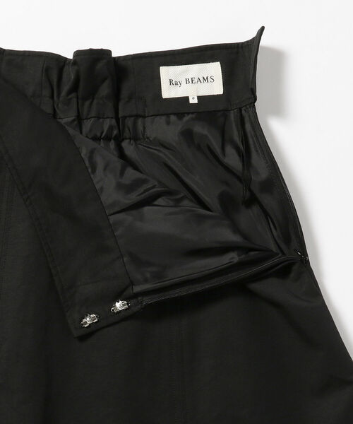 Ray BEAMS（レイビームス）の「Ray BEAMS / バック プリーツ キリカエ スカート（スカート・レディース・ブラック/ベージュ・1/0）」の6枚目の写真