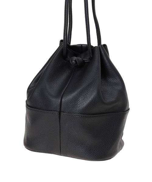 fifth（フィフス）の「ベーシックフェイクレザーバッグ（ハンドバッグ・レディース・ブラック/ブラウン・FREE）」の6枚目の写真