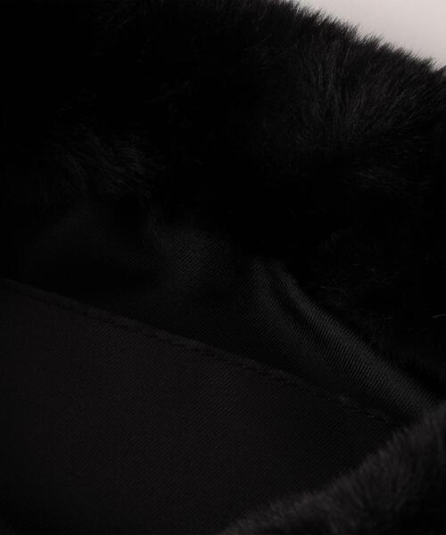 green label relaxing(グリーンレーベルリラクシング)の「NEW FUR エコバッグ付き 2WAY バッグ(トートバッグ・レディース・ブラック/ベージュ/グレー/オフホワイト・FREE)」の18枚目の写真