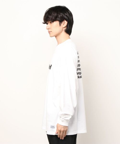 MAGIC NUMBER（マジック ナンバー）の「【MAGIC NUMBER】NEW SURFNERD L/S TEE（Tシャツ/カットソー・メンズ・ホワイト×ブラック/ブラック×ホワイト・LARGE/MEDIUM）」の5枚目の写真